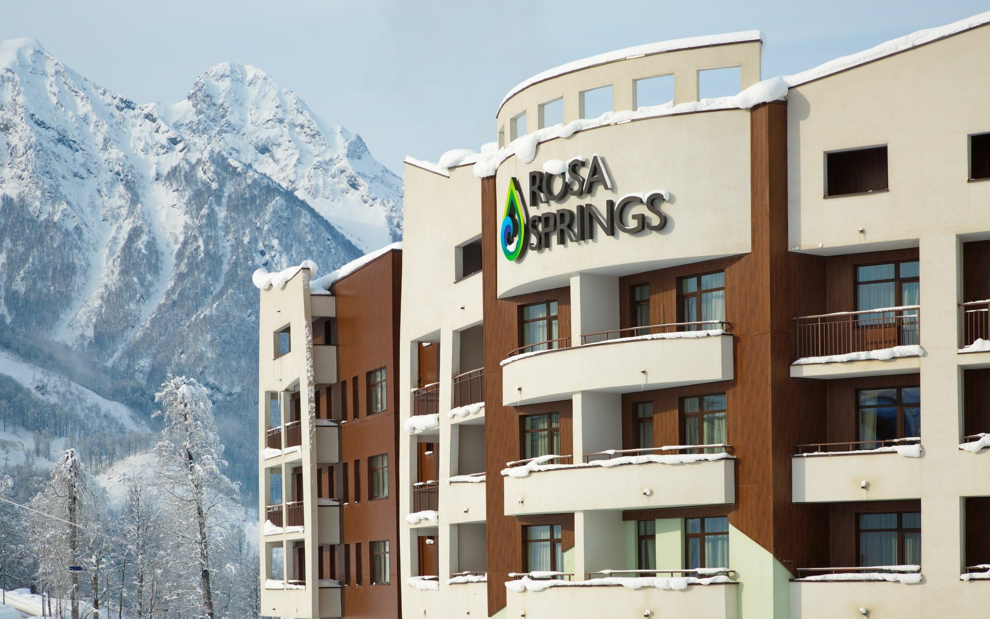 Rosa Springs Hotel Krasnaja Poljana Exteriör bild